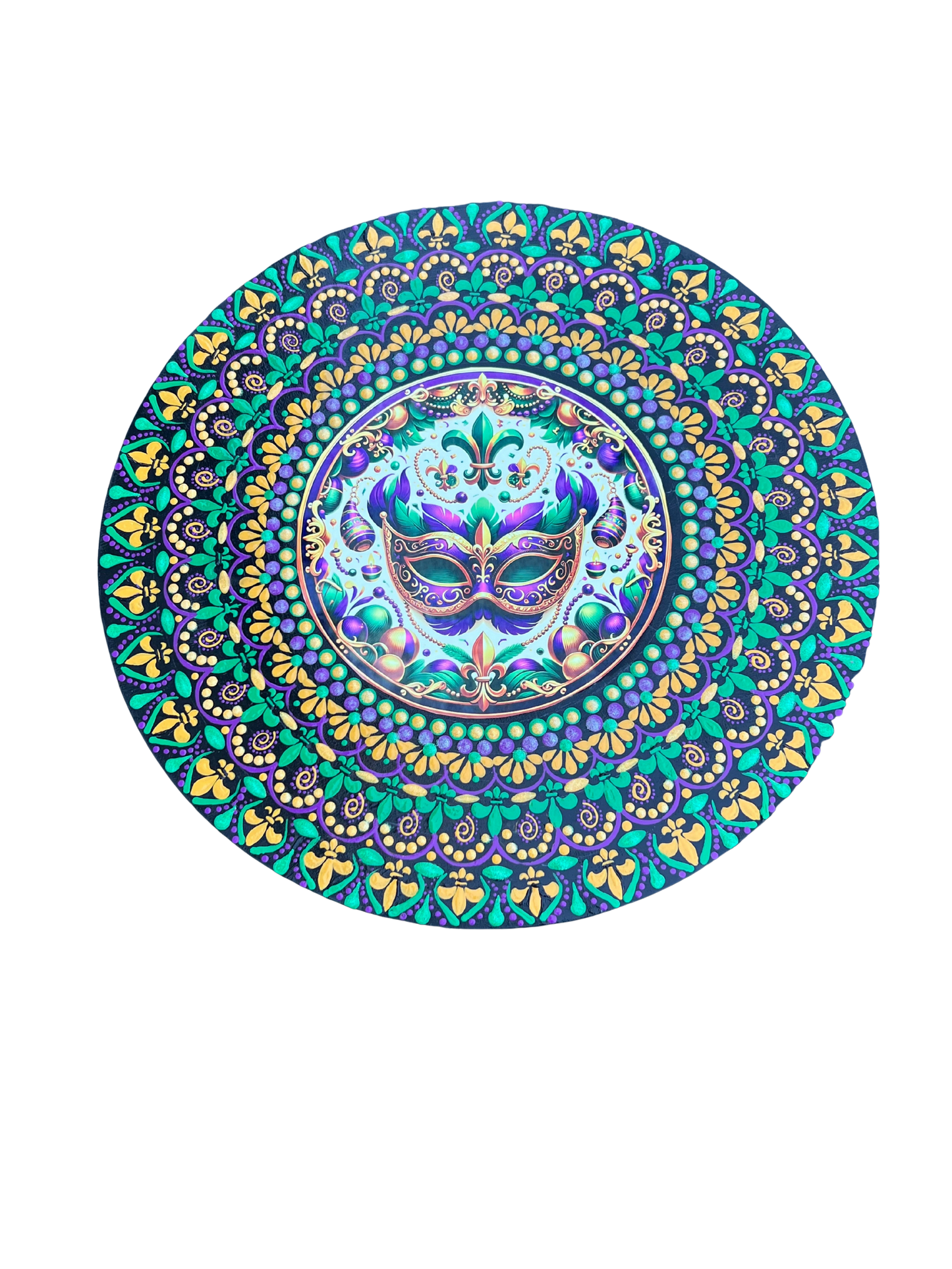 Mardi Dot Art Mandala