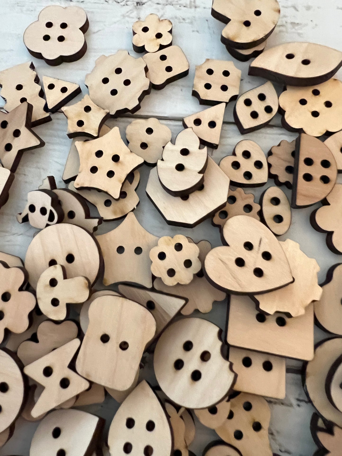 Variety bag of buttons