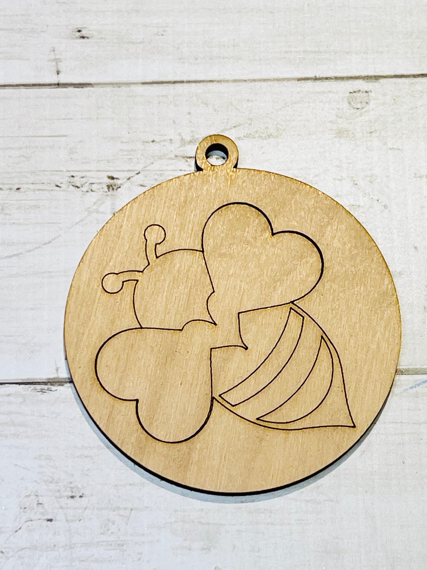 Bee Wood Ornament