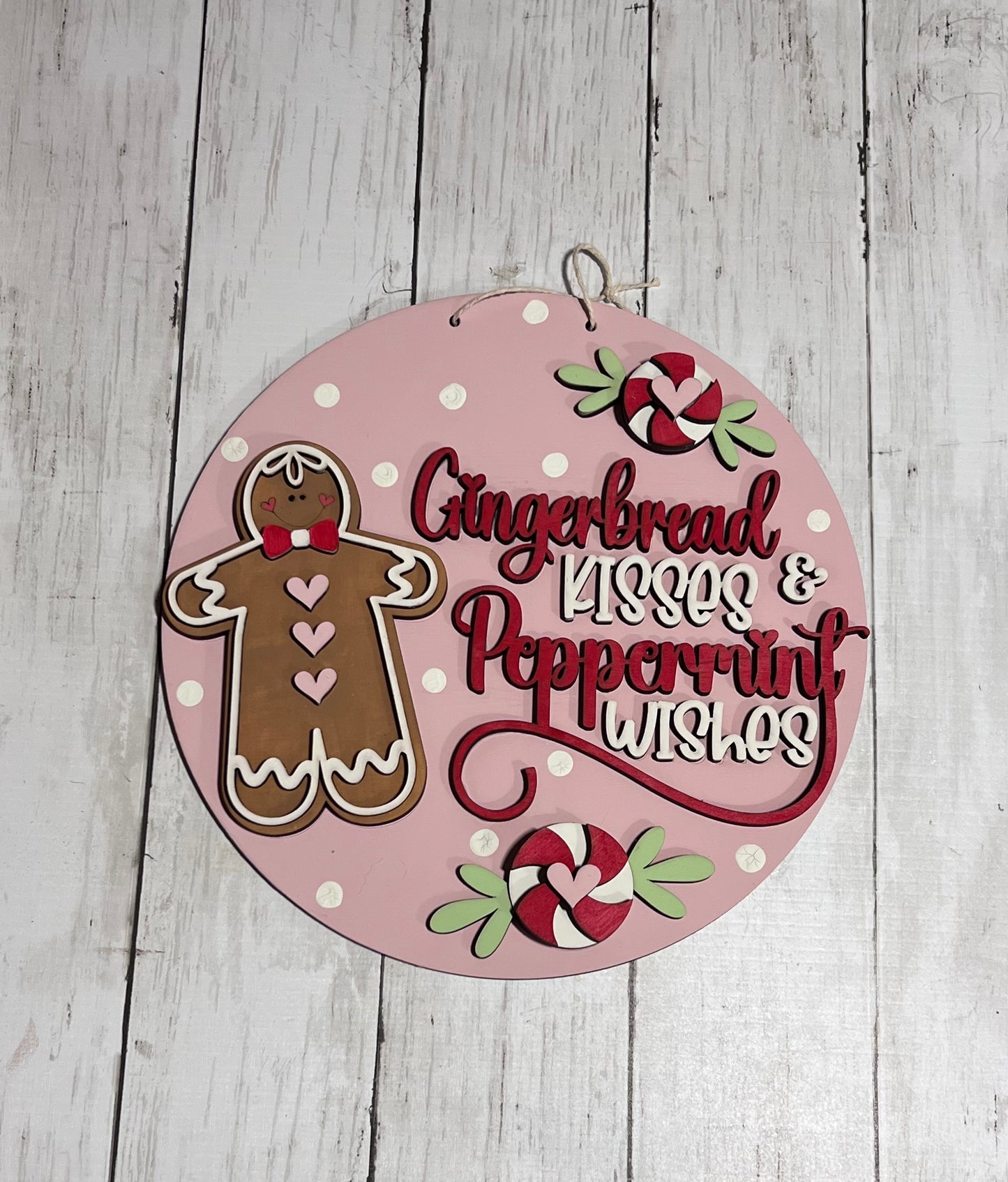 Gingerbread Sign