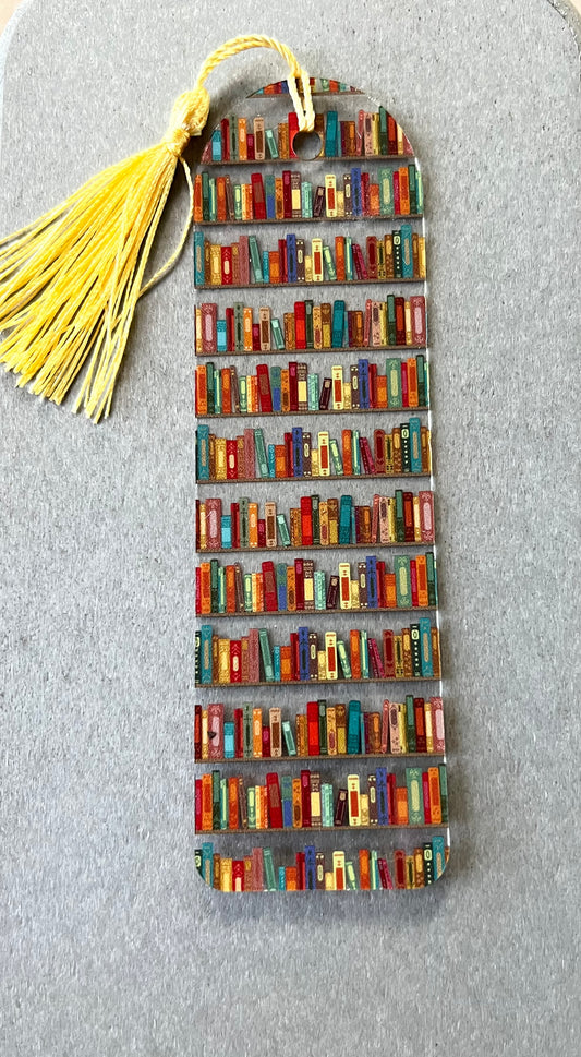 Book stack bookmark