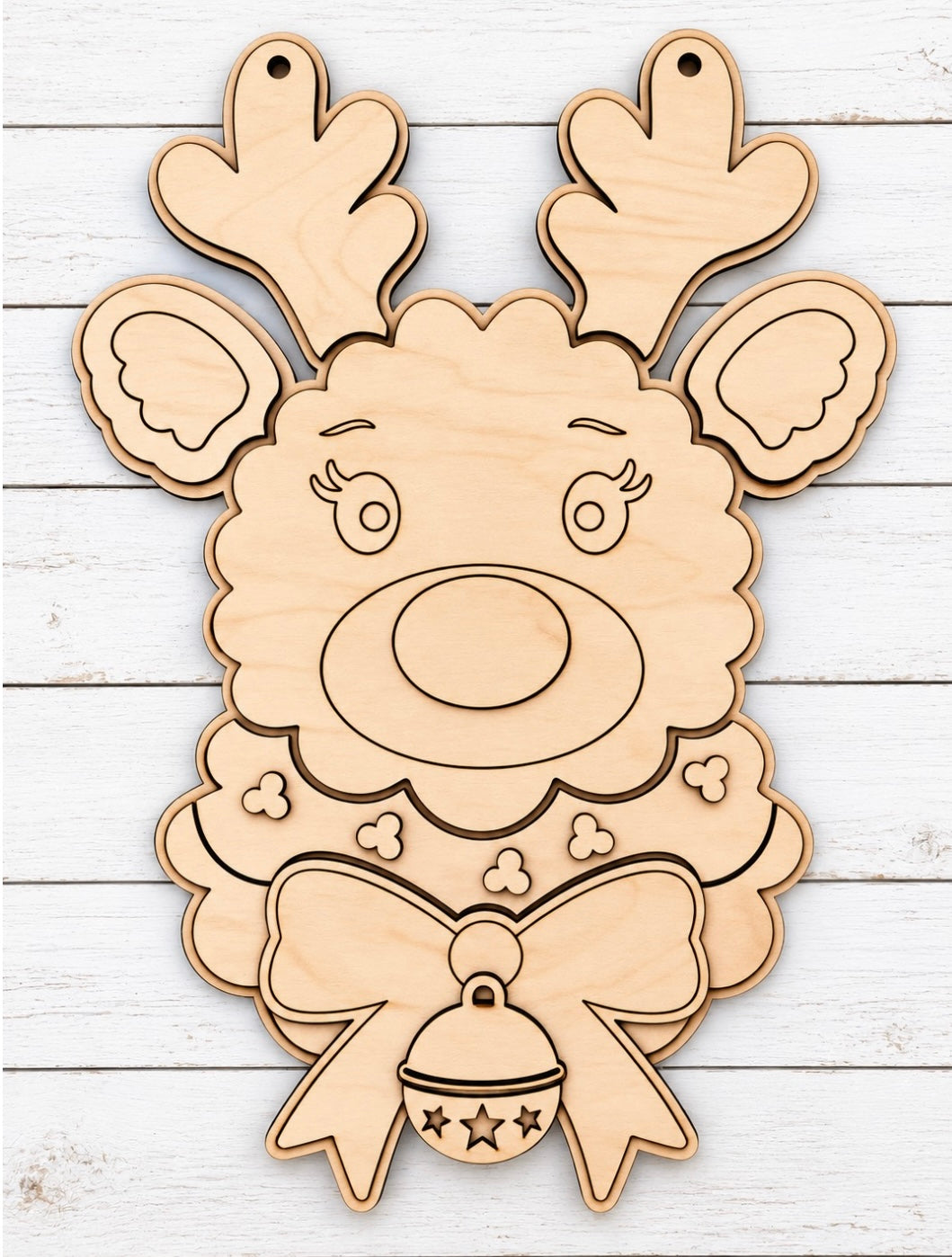Reindeer Door Hanger