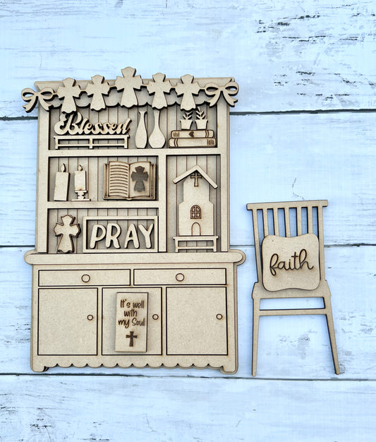 DIY Faith Hutch