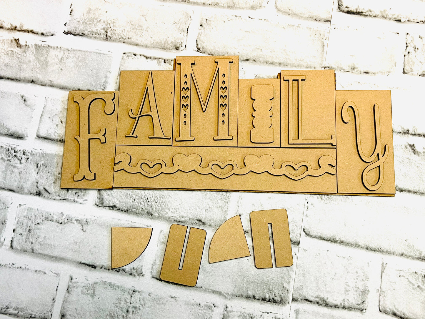 Family Word Blocks