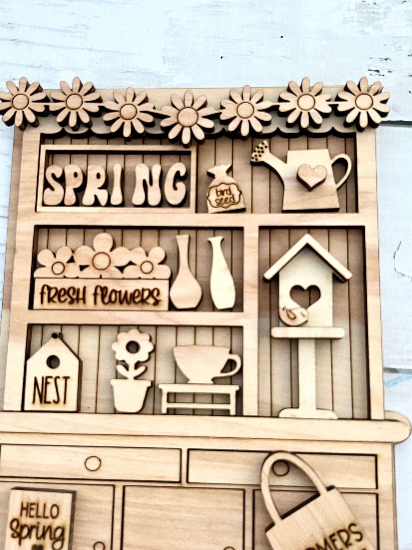 DIY Spring Hutch