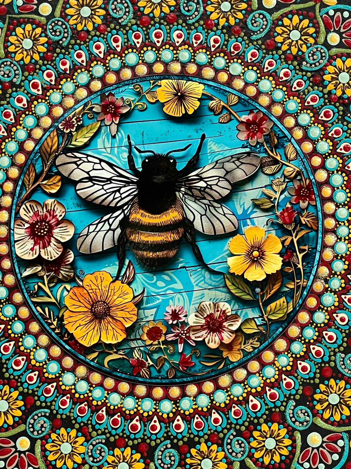 Bee Mandala