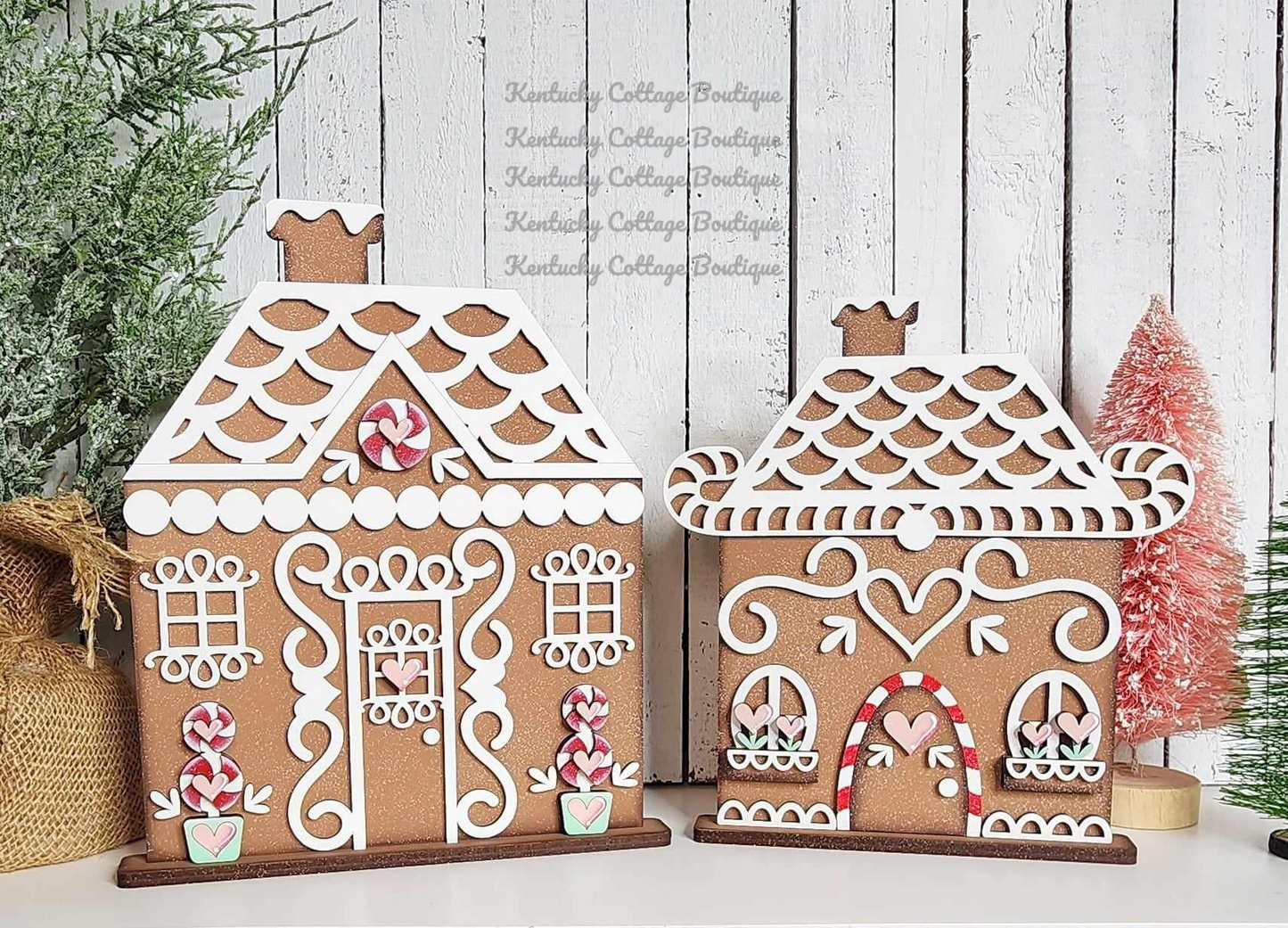 Complete Gingerbread Christmas Decor Set