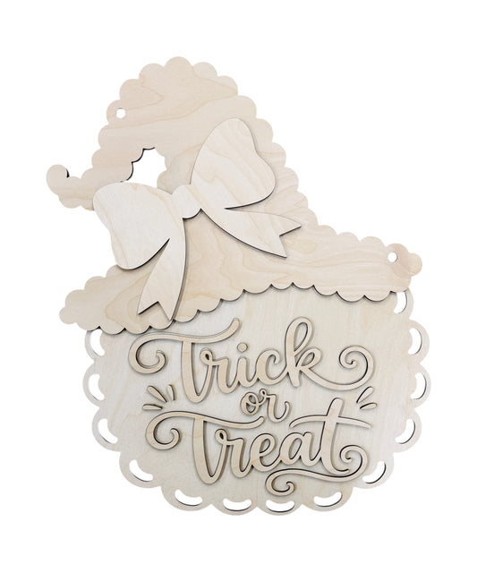 Trick or Treat Door Hanger
