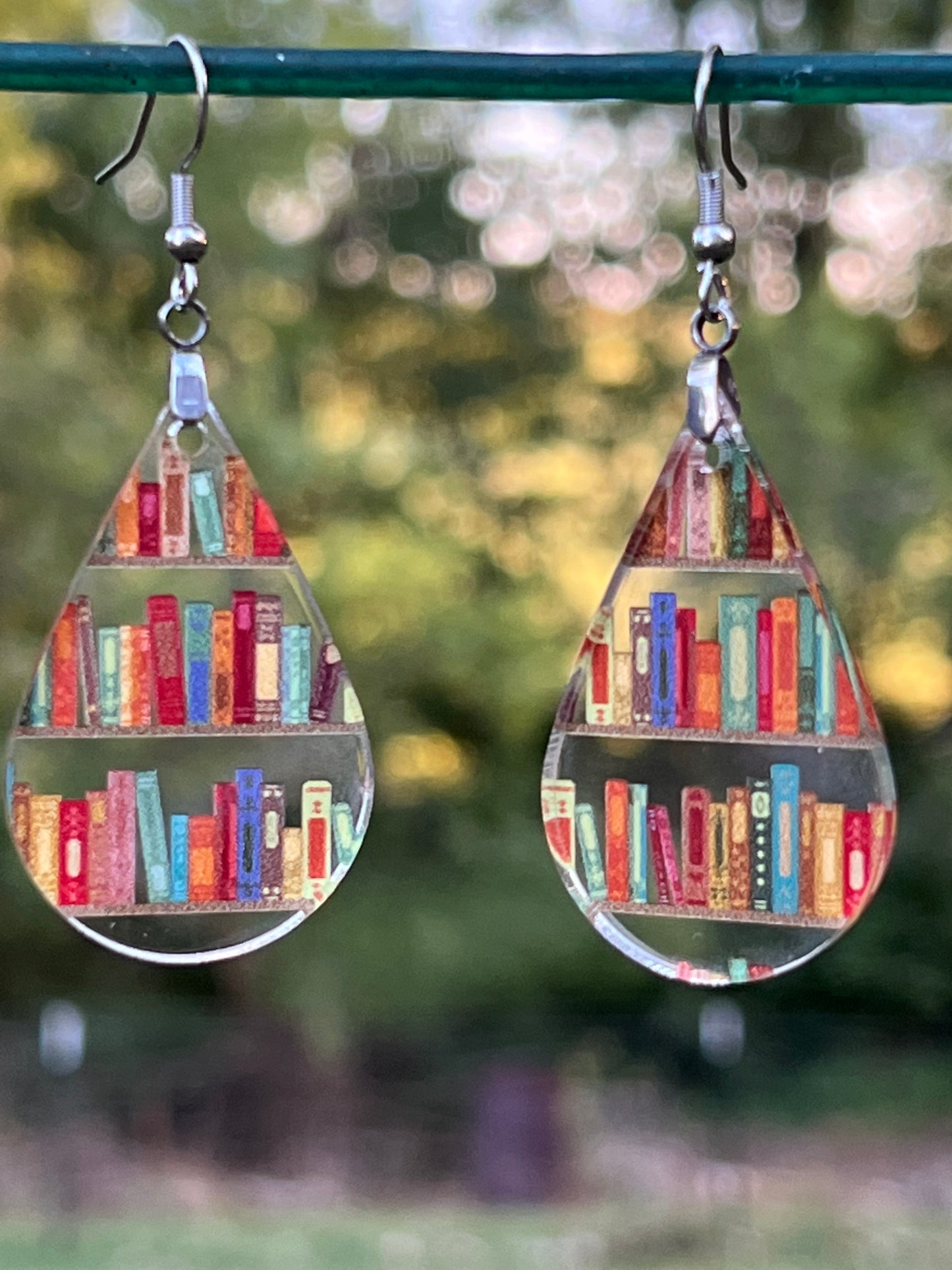 Books Earrings