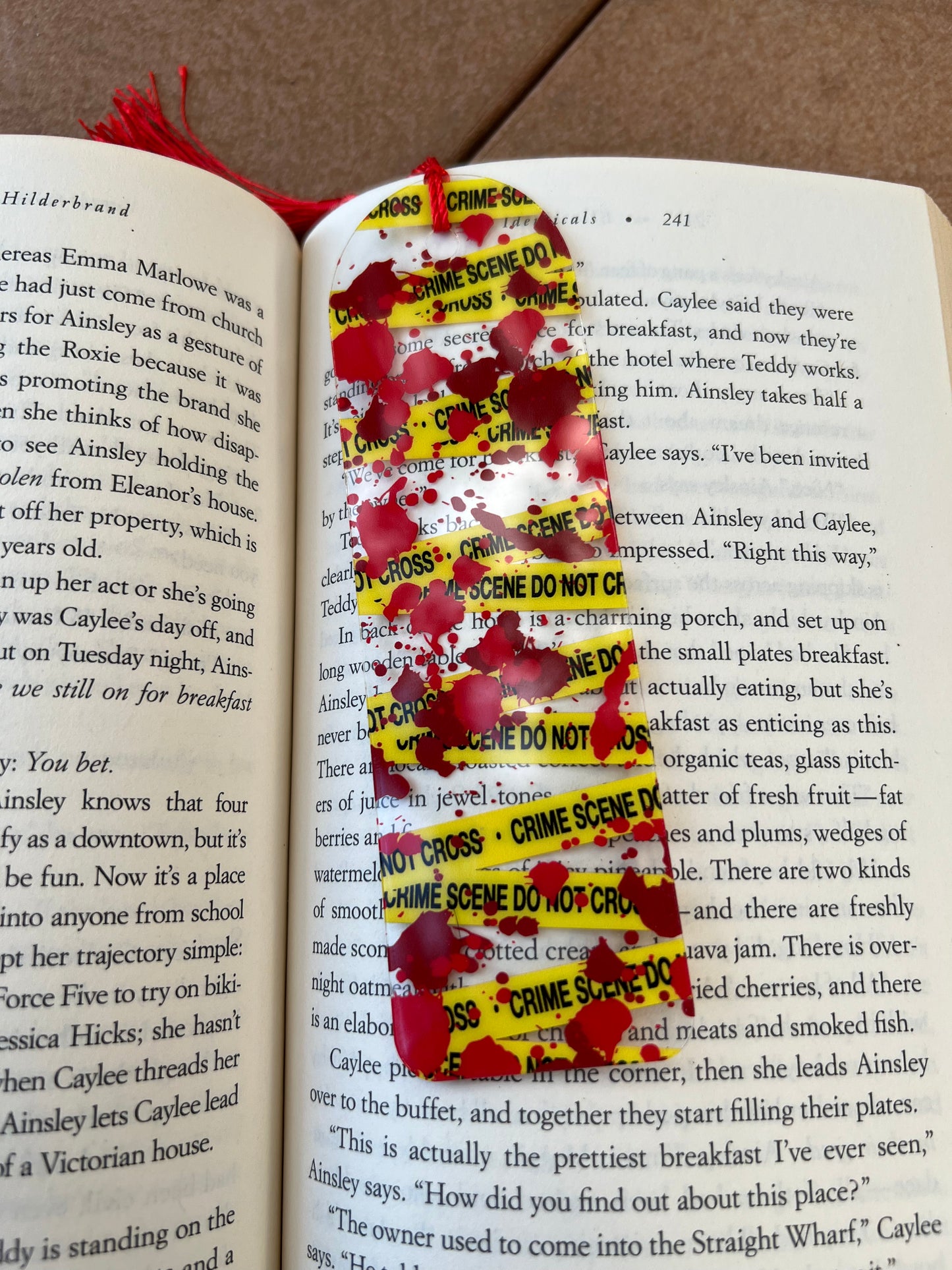 Murder Mystery bookmark