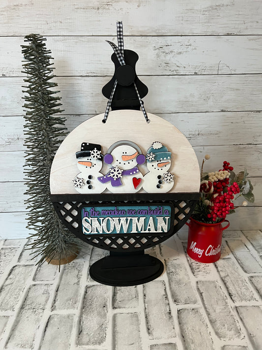 We Can Build a Snowman Insert