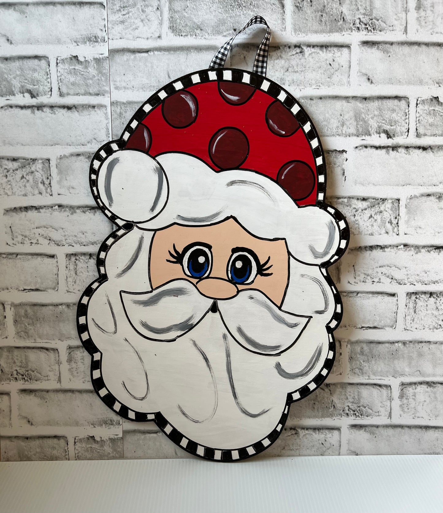 Whimsical Santa Door Hanger
