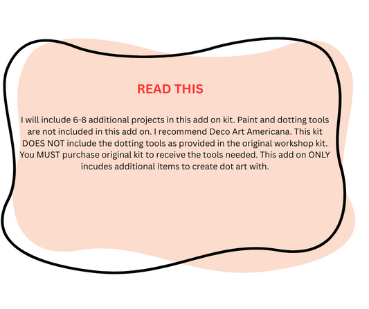 Dot Art Workshop Add on