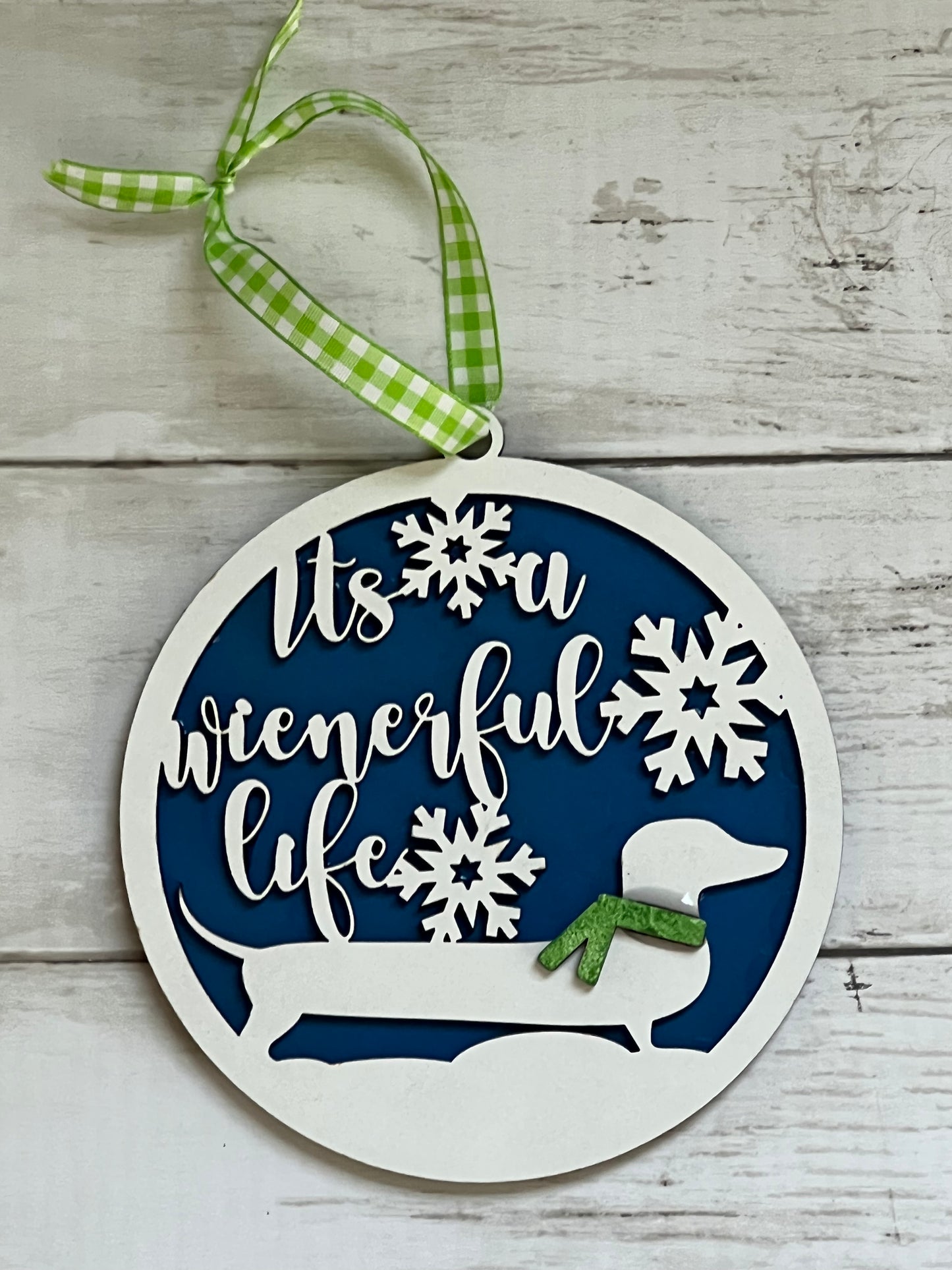 It’s a Wienerful Life Ornaments