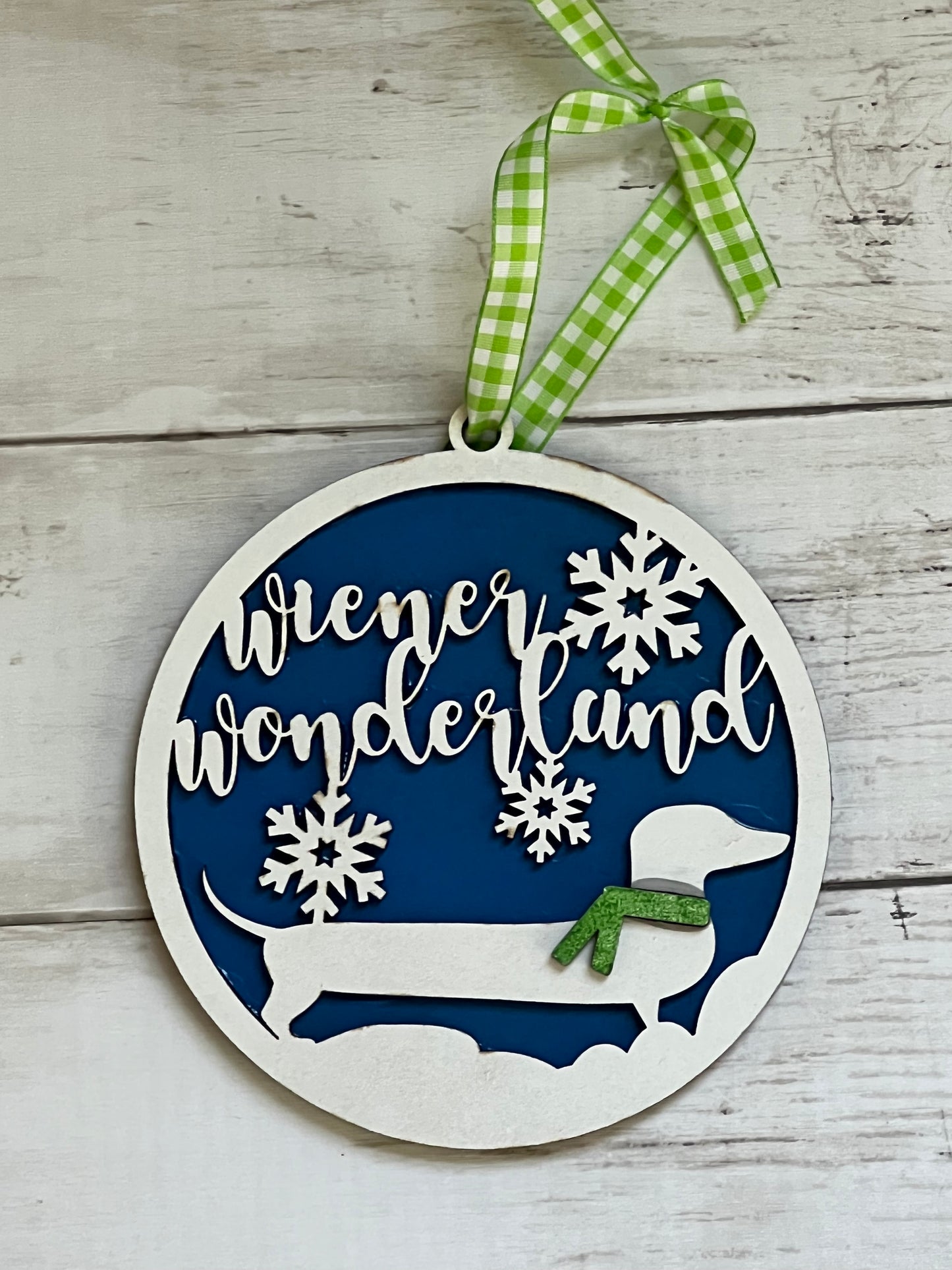 Dachshund Wiener Wonderland Ornaments