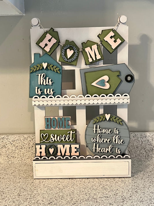 Home Tiered Tray Decor Set