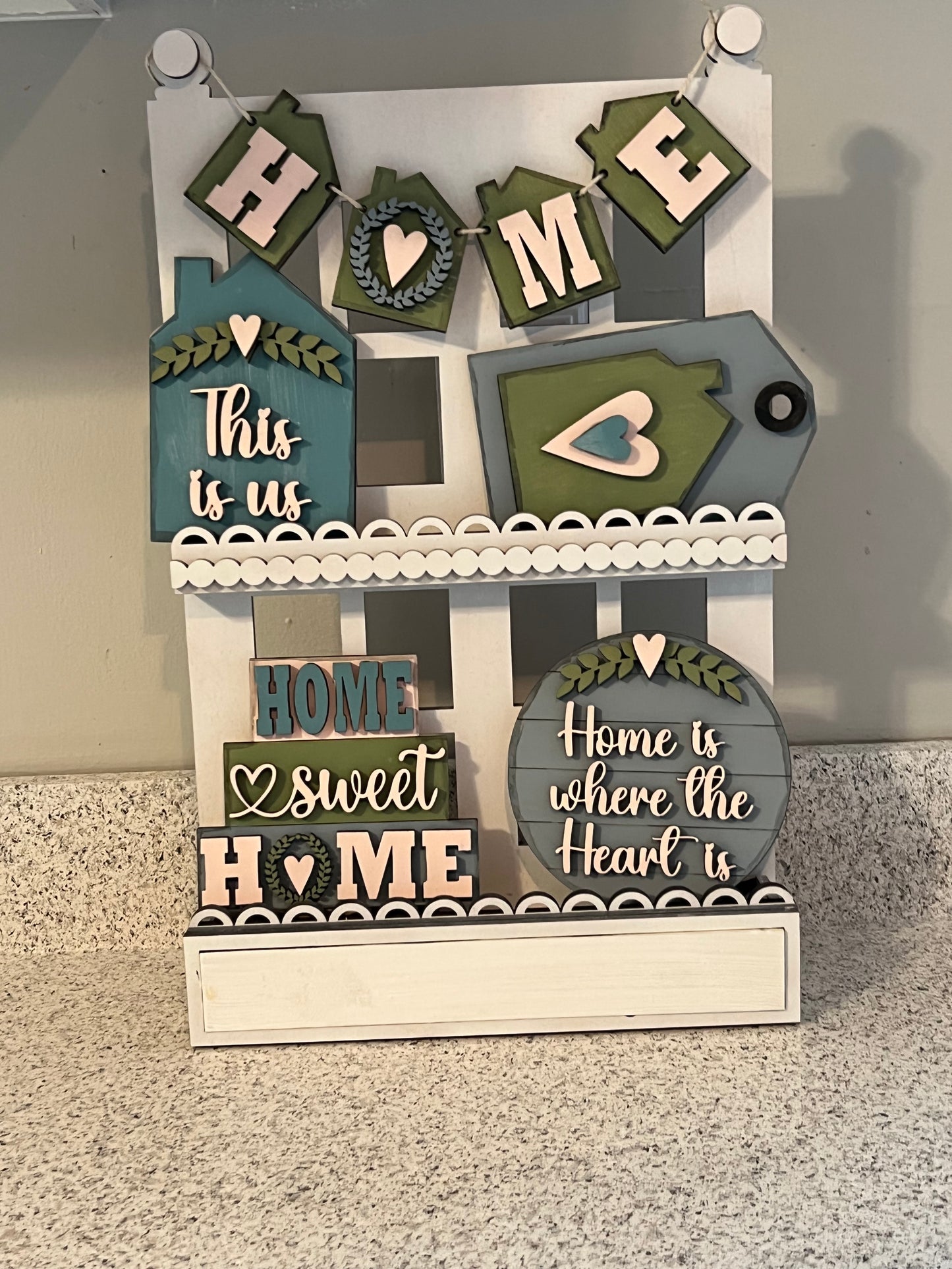 Home Tiered Tray Decor Set