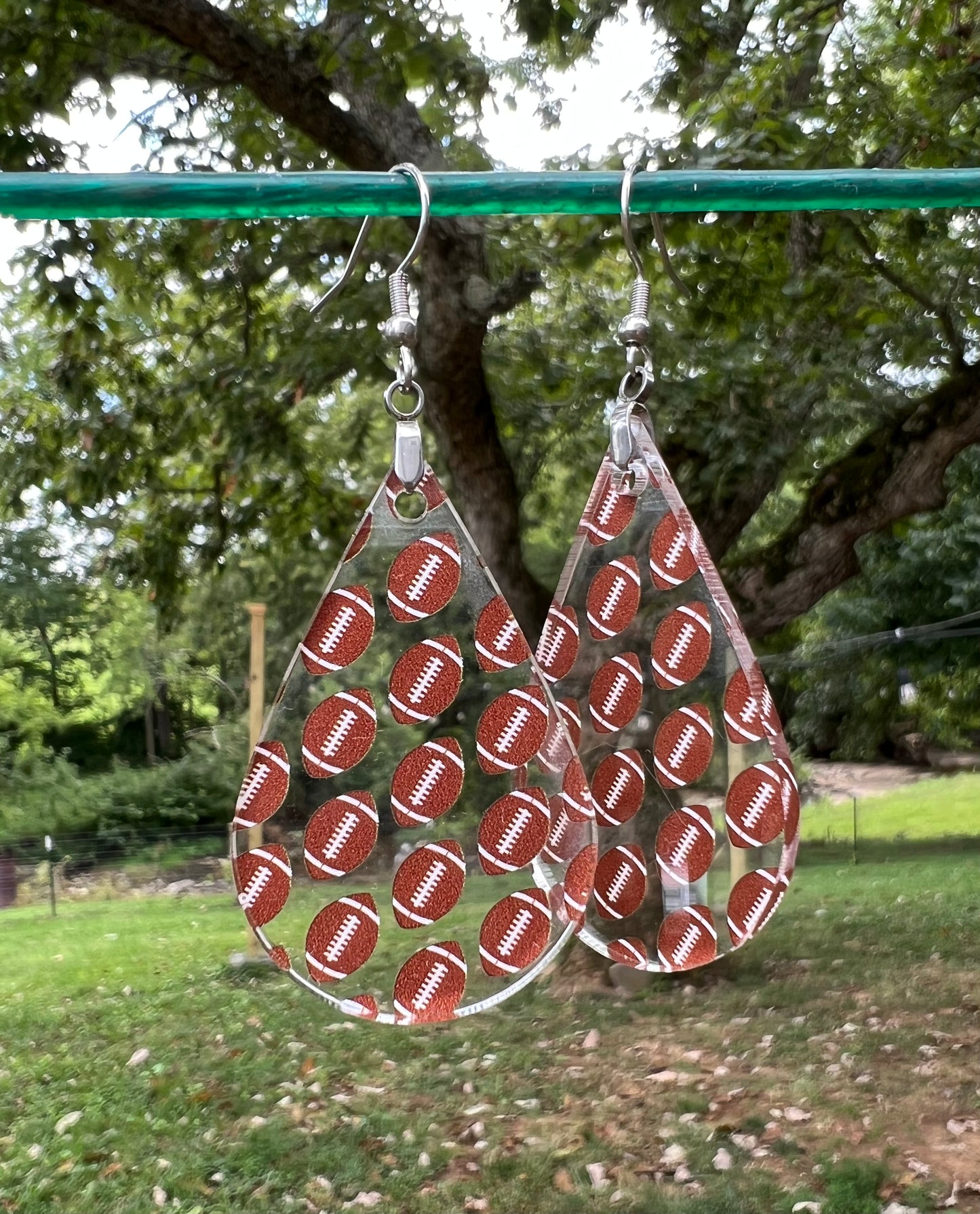 Football Earrings